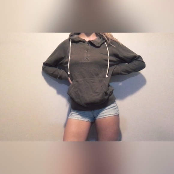 Olive Green Volcom Sweater - Picture 3 of 3